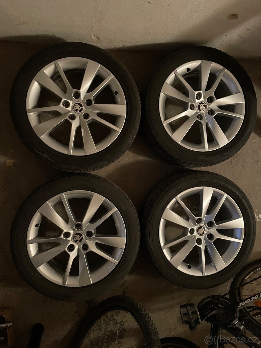 Alu Škoda Trius R17, 5x112, ET49