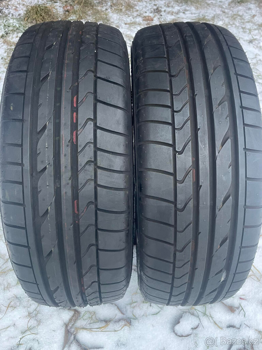 Letní pneu Bridgestone Potenza 175/55 R15 jako nové 95%
