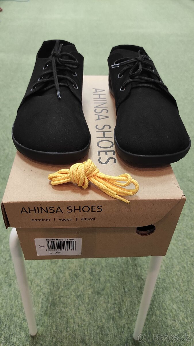 Barefoot Ahinsa Bindu Bare černá 40 nové