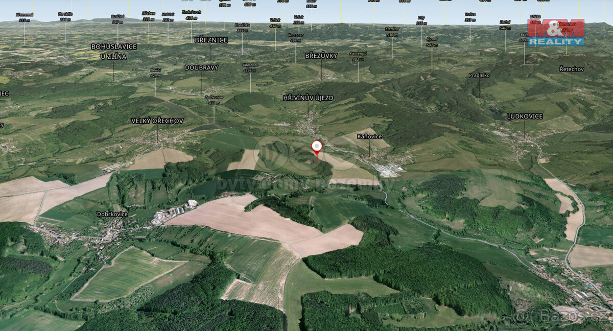 Prodej lesa, 13046 m², Kaňovice