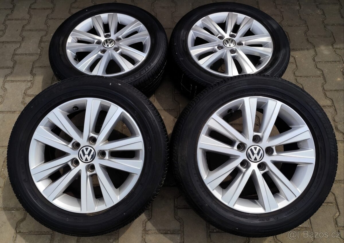 Alu kola originál Volkswagen Golf, Touran, Caddy 5x112 R16