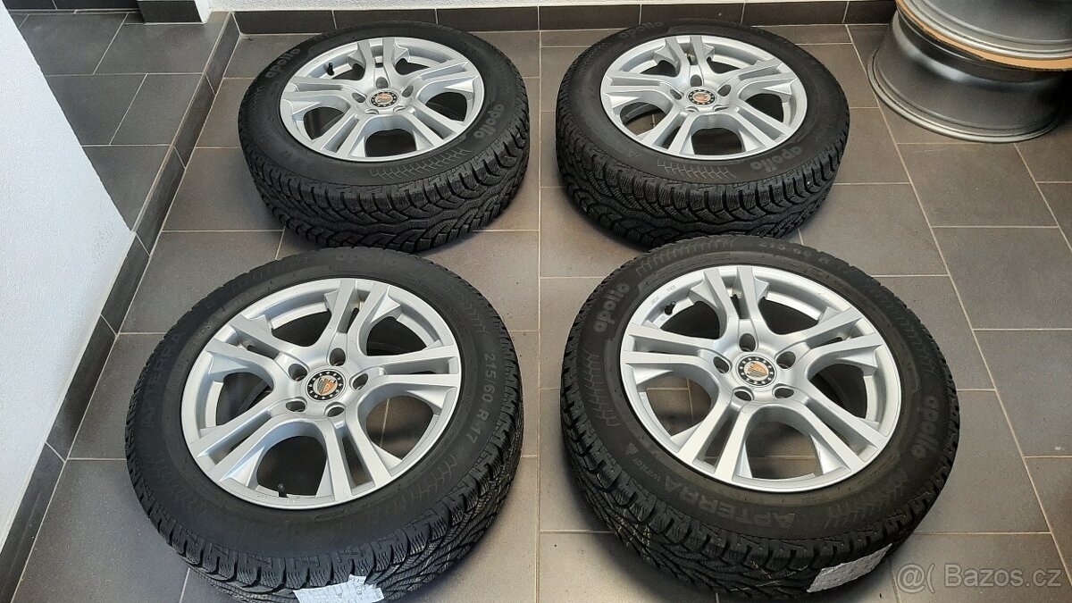 Alu kola BMW-X3 215/60R17-96H 7Jx17 ET-40