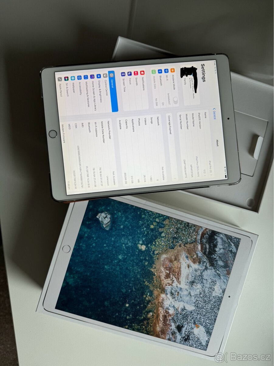 Apple iPad Pro 10,5" Cellular 512GB Silver (MPMF2FD/A)
