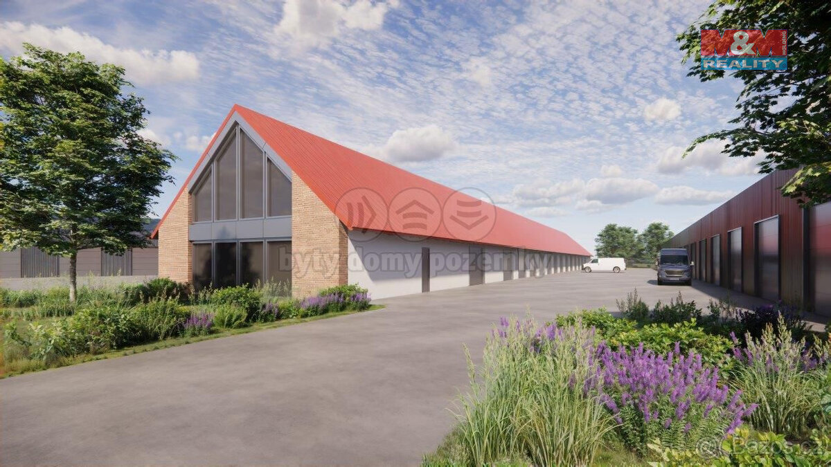 Pronájem skladu, 800 m², Újezdec
