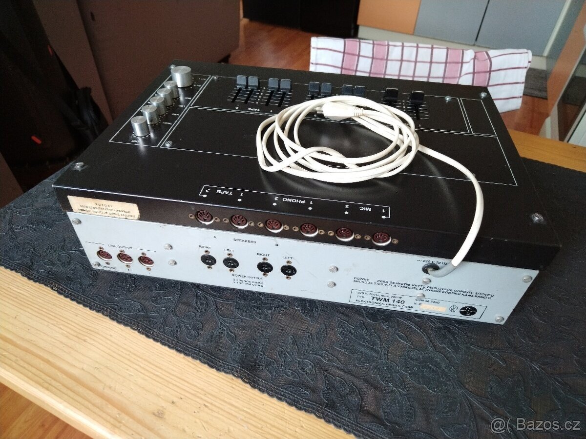 Zesilovač Transiwatt Mixing Amplifier 2x50w