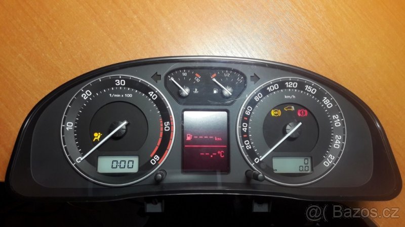 Budíky Superb 1, maxidot, 3U0920842D, ÚPLNĚ NOVÉ