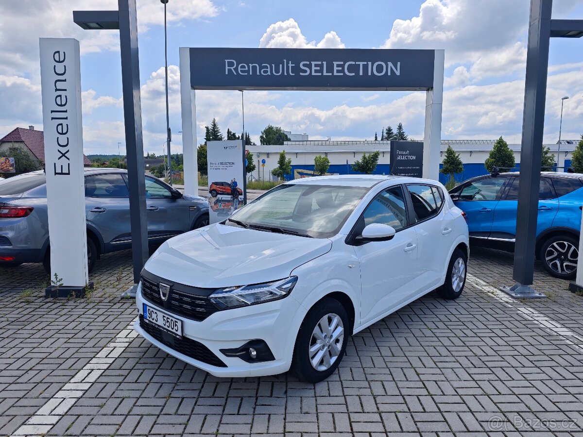 Sandero Comfort 1.0SCe65 49kW po 1. majiteli
