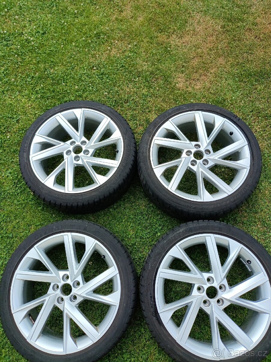 ALU originál sada škoda Vega r18 5x100 (Scala,Kamiq)