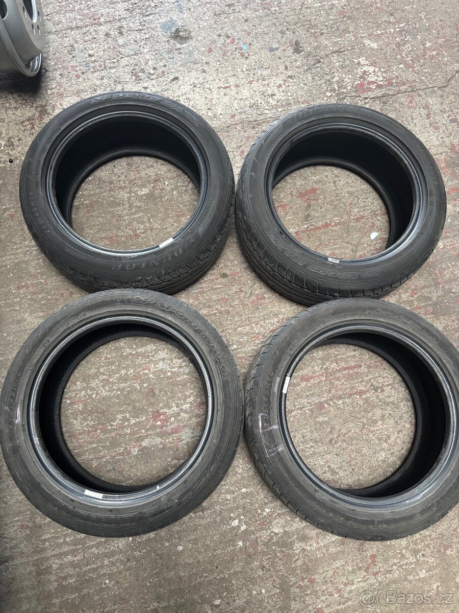215/45 R16 Dunlop letní BEZ DISKŮ