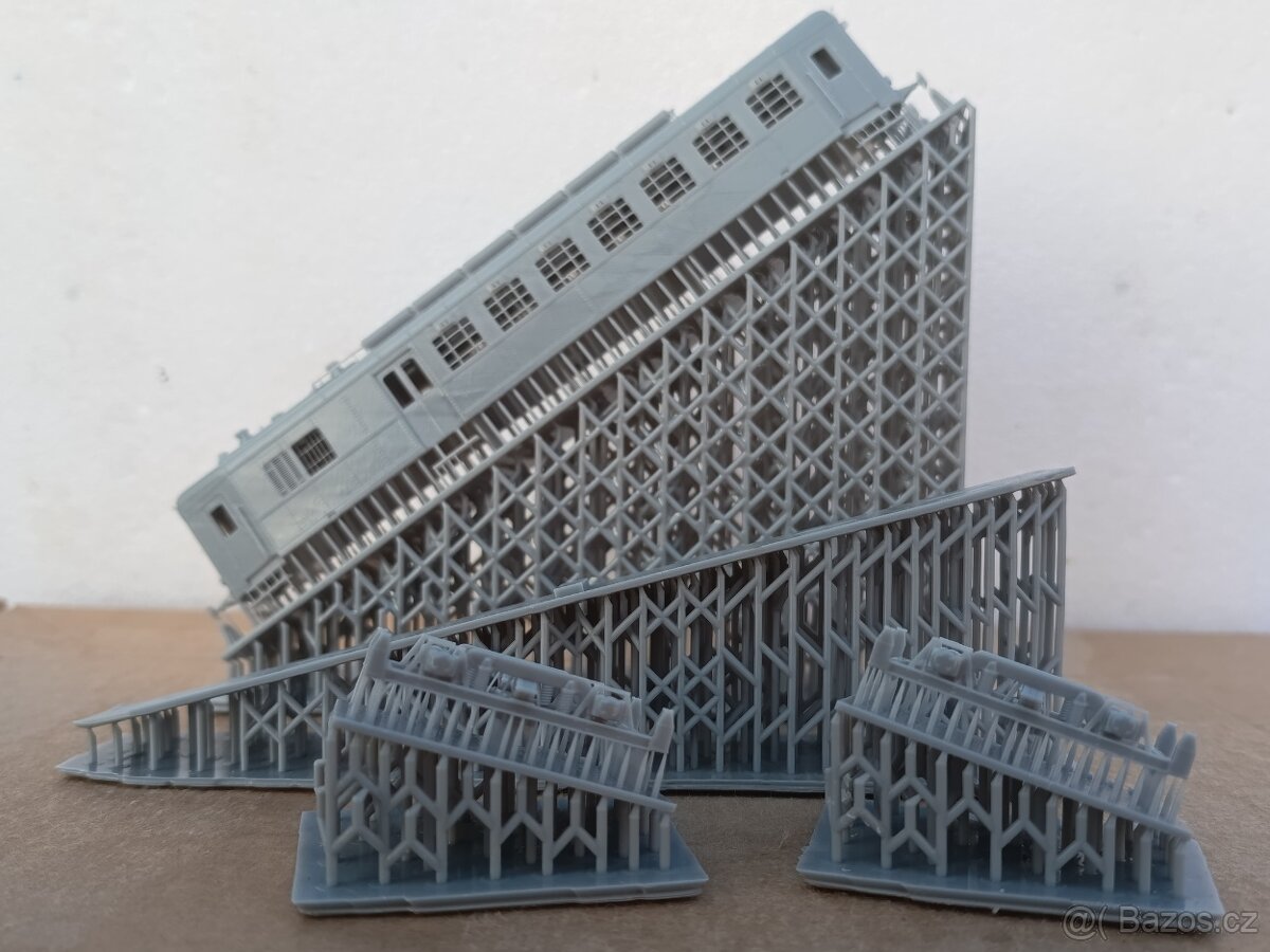 3d tisk železničních modelů TT N