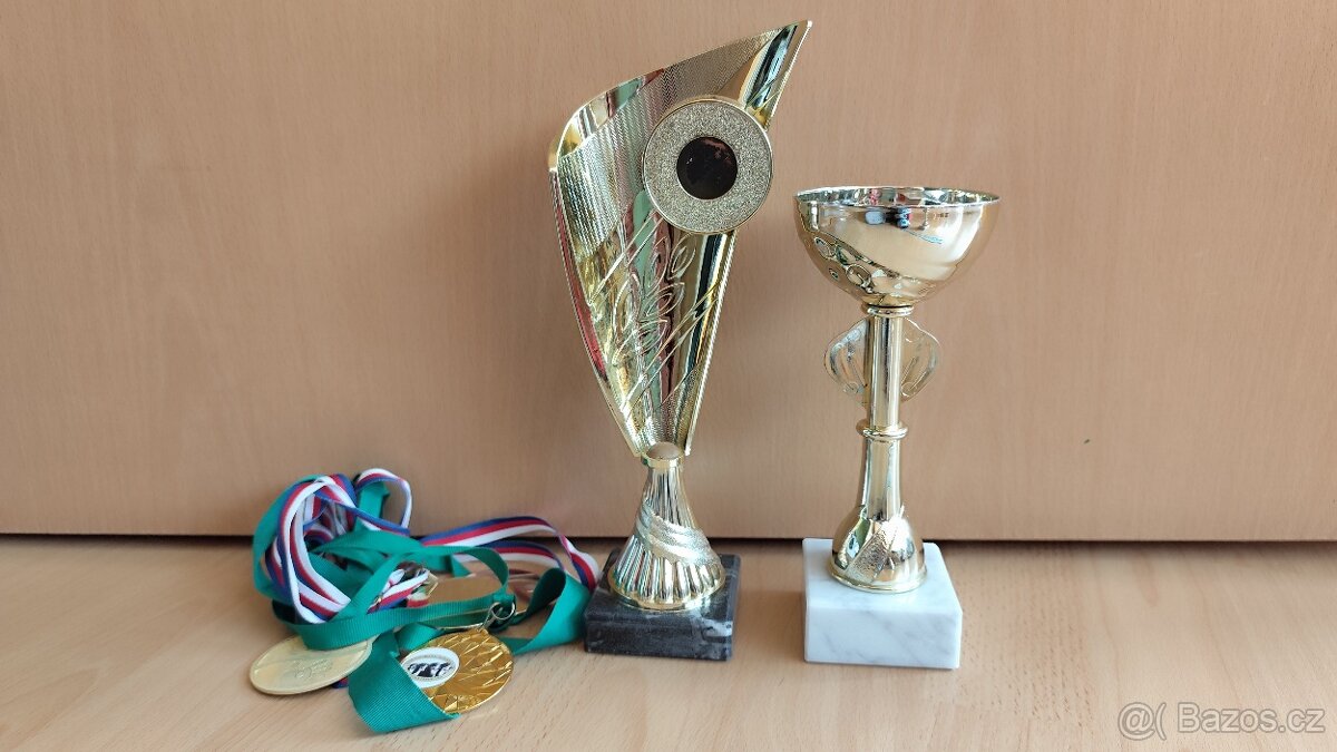 Sportovní poháry a medaile