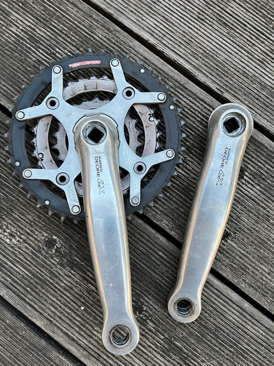 Kliky Shimano Deore LX 175mm MTB retro