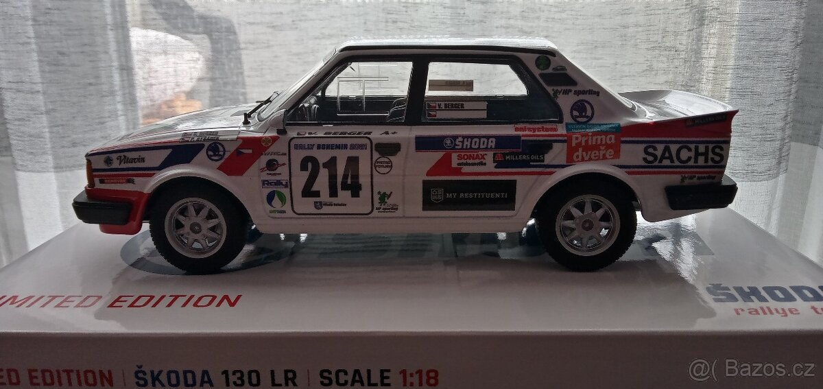 NE ABREX 1:18 RALLY BOHEMIA 2021 LIMITKA 50 KS