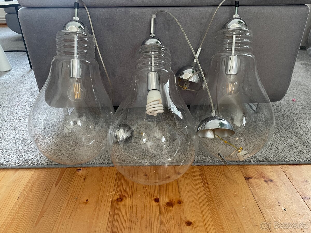 3 velkej lampy/ lustry