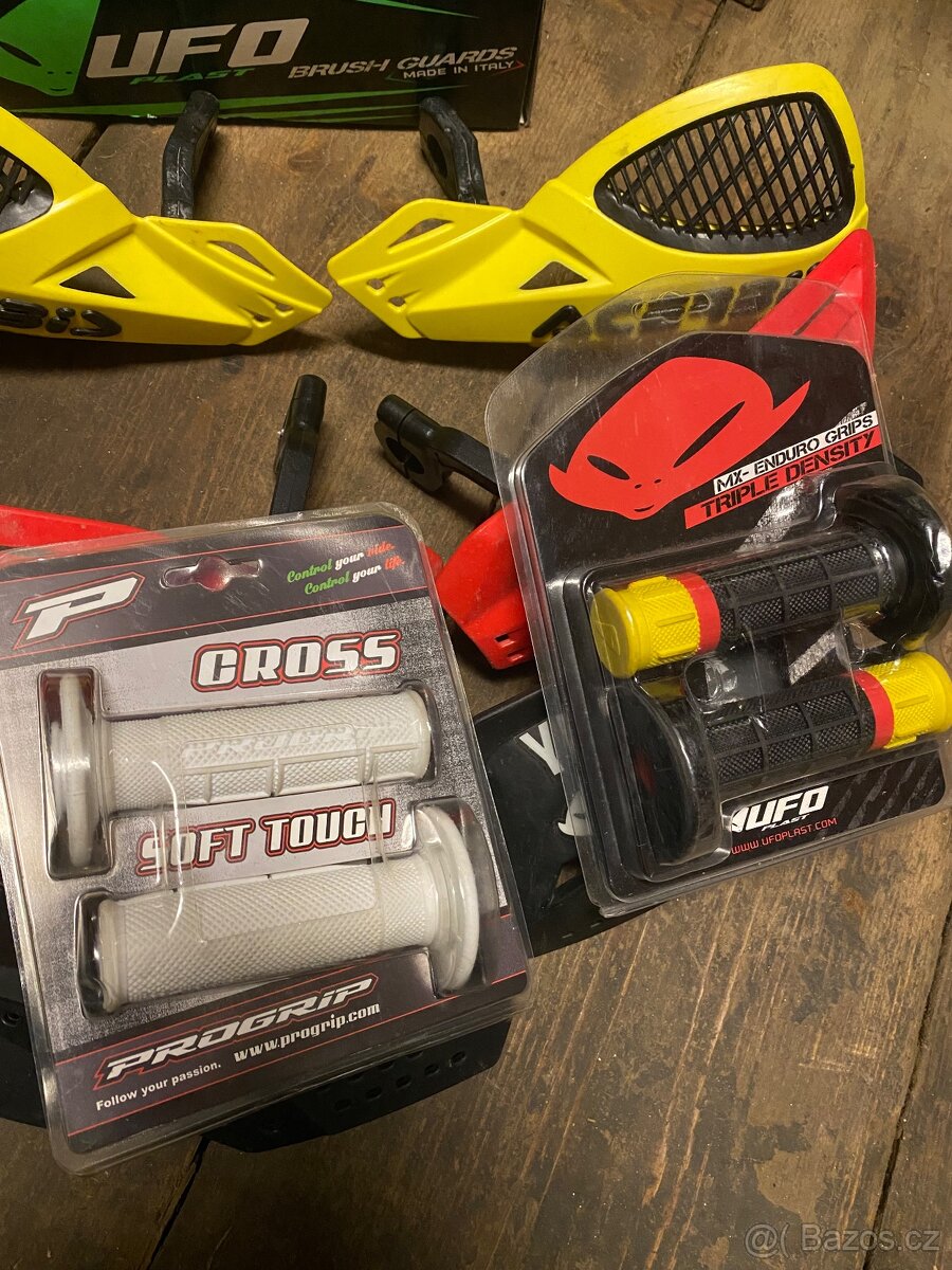 Kryty rukou a hefty a řídítka