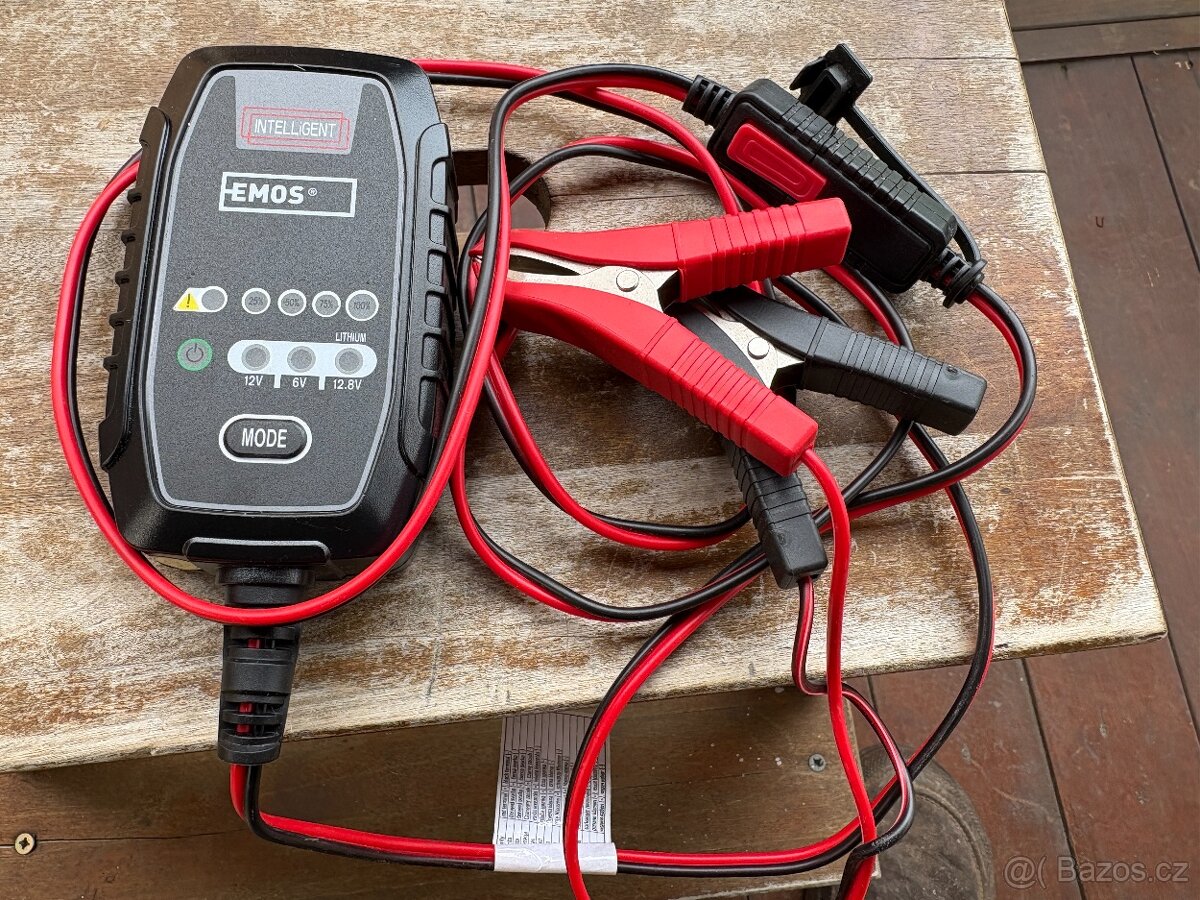 Nabíječka autobaterií 6/12V 0,8A ,typ EMOS E-CC008A