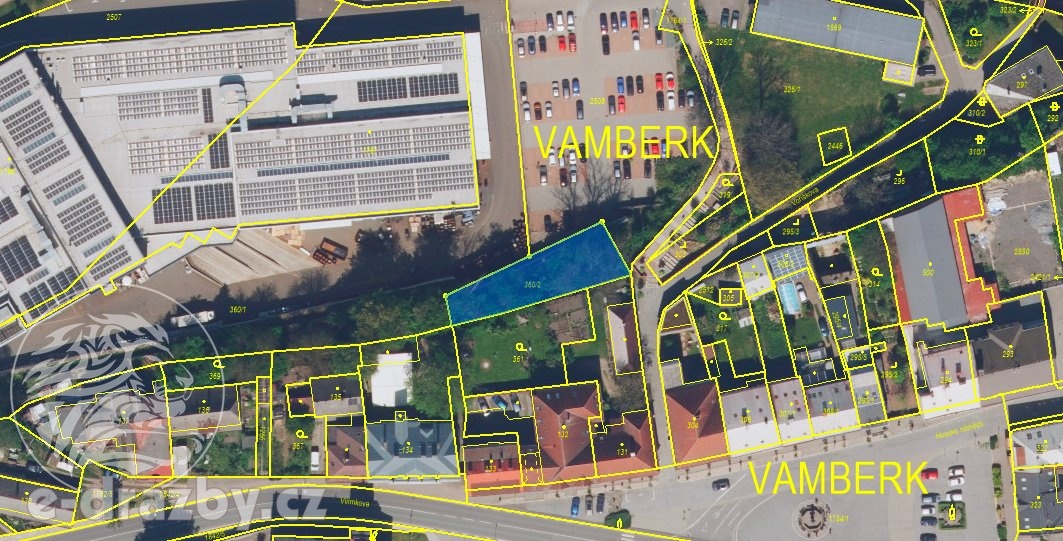 Pozemek o výměře 516 m2, Vamberk, ev.č. 001L2507P