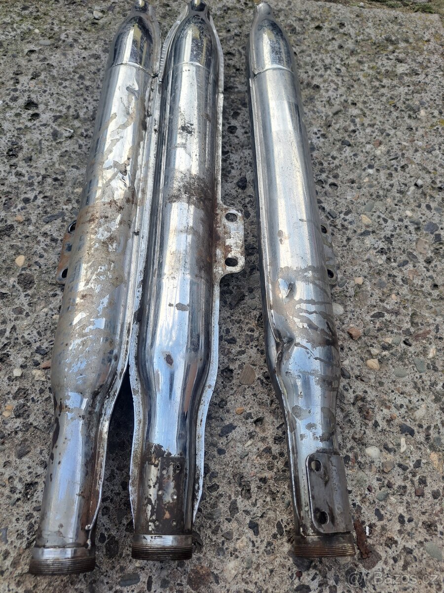 Výfuky jawa čz 175/356 a ČZ 175/501