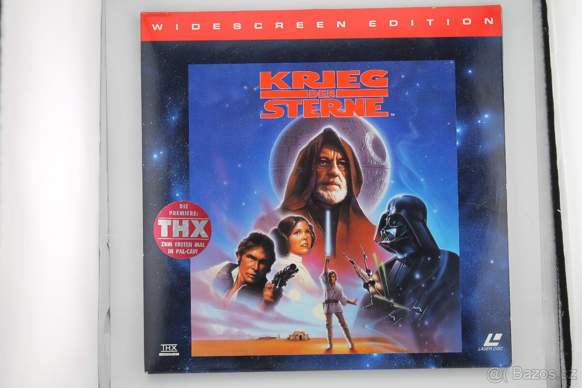 Laserdisc STAR WARS trilogie