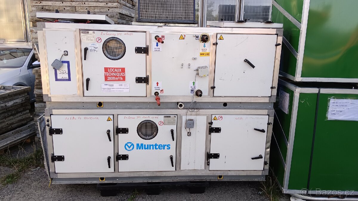 Klimatizace, Sahara, filtr, topení, rekuperace