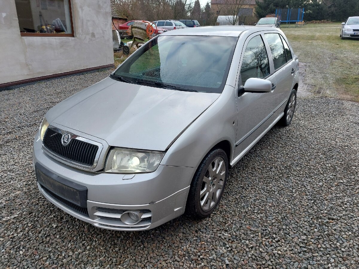Fabia 1 RS náhradní díly