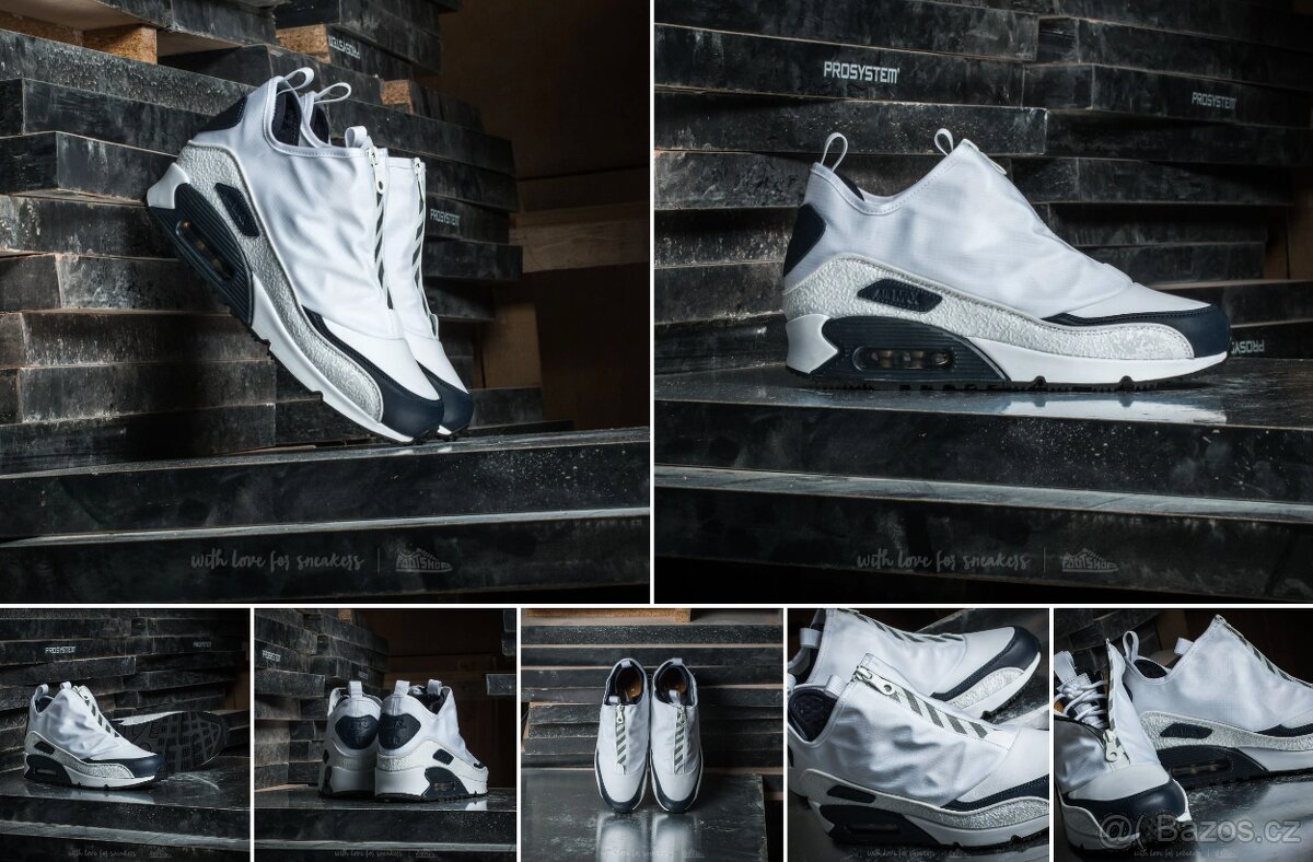 Nike Air Max 90 Utility White/ White-Metallic Gold