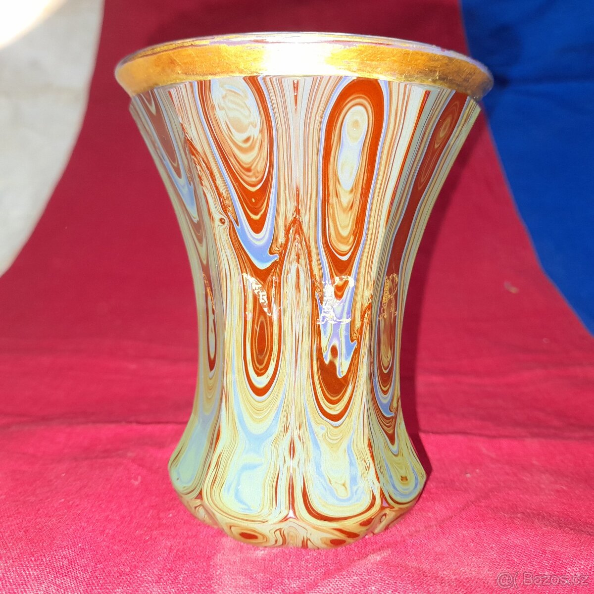 Fridrich Egermann , Biedermeier,  sklenice .