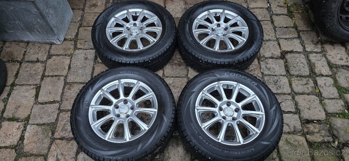 Disky Mazda 17" - 7x17, 5x114,3 zimní pneu 235/65/17 - pošl