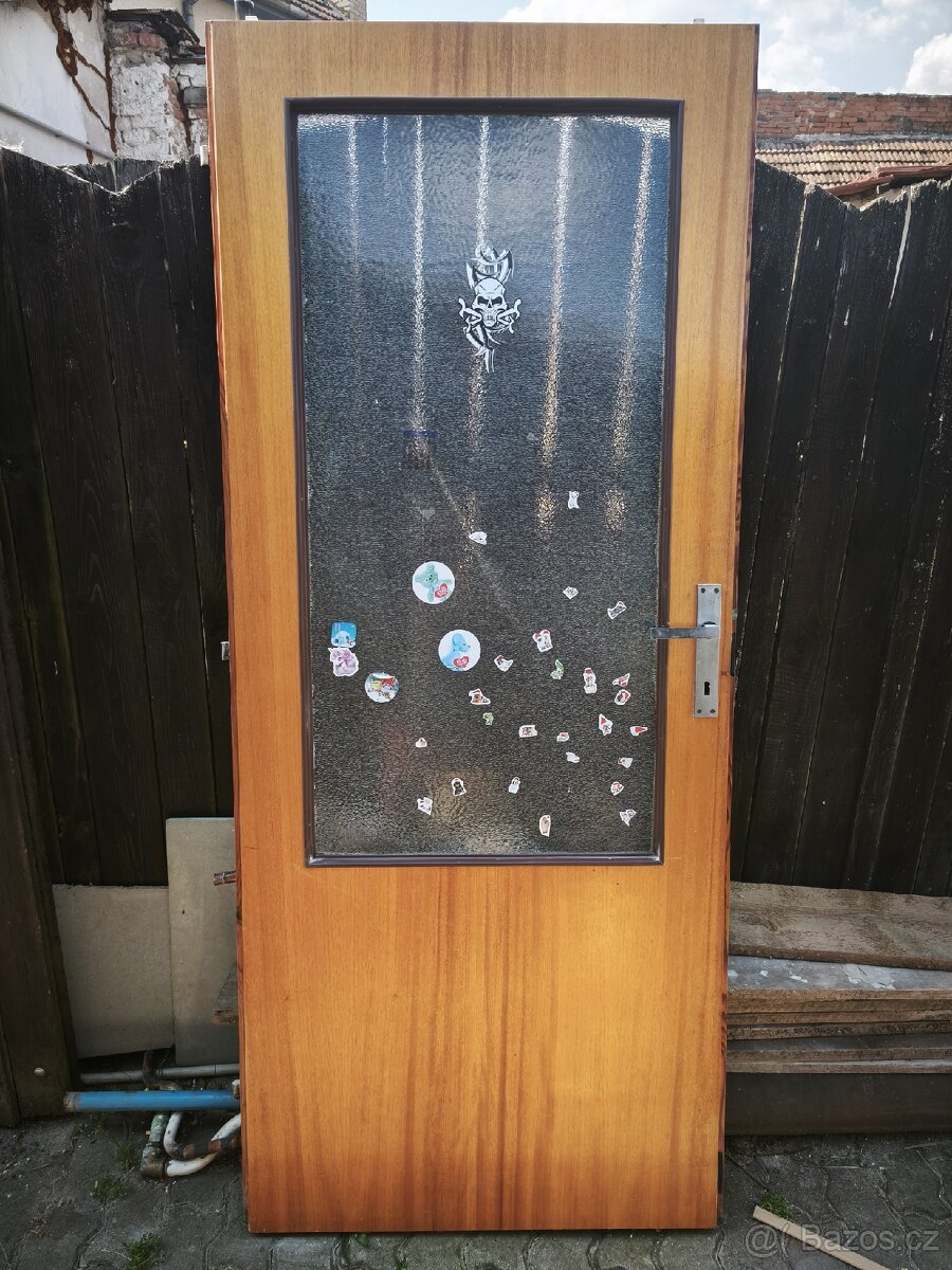 Interiérové prosklené dveře