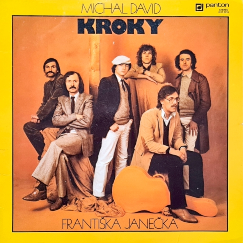 Michal David, Kroky Františka Janečka - 1982 VG LP , VYPRANÁ