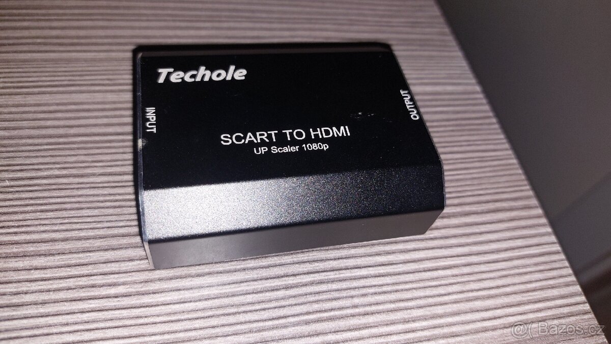 TECHOLE HS310-BK SCART TO HDMI 1080p PŘEVODNÍK