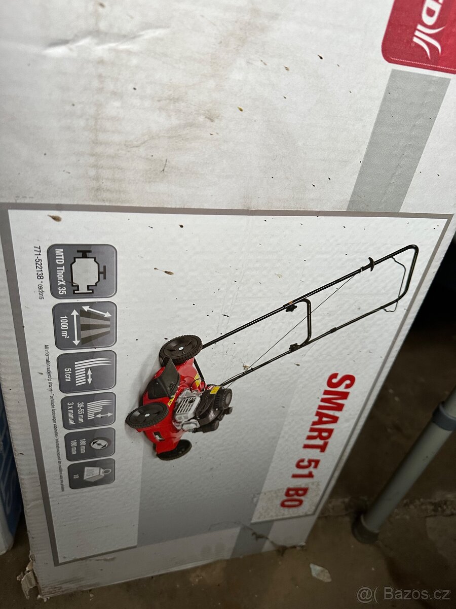 Prodám novou nerozbalenou sekačku MTD Smart 51 BO