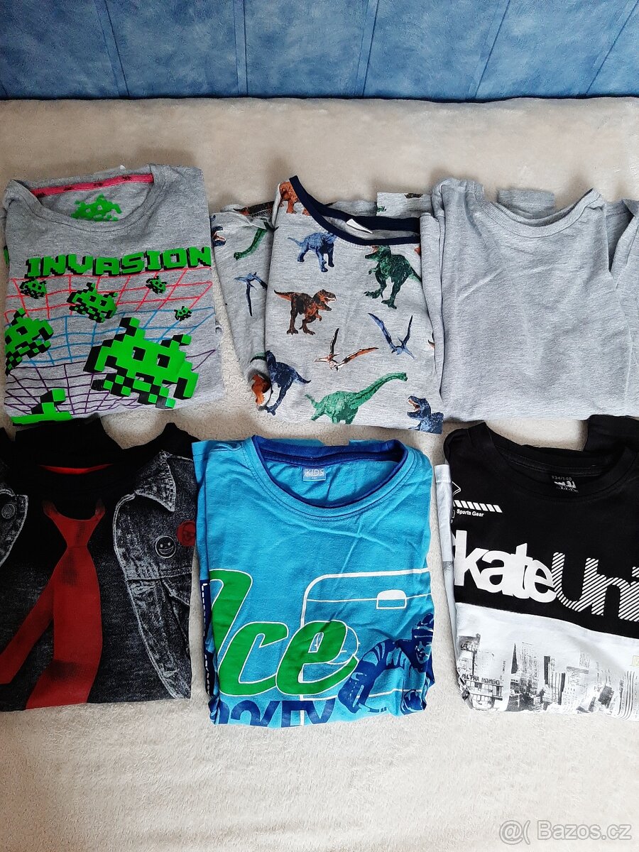 Trika s dl.rukávem vel.140