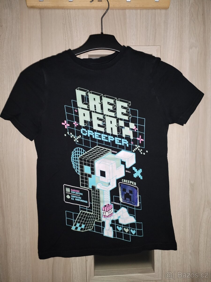 tričko Minecraft vel.146