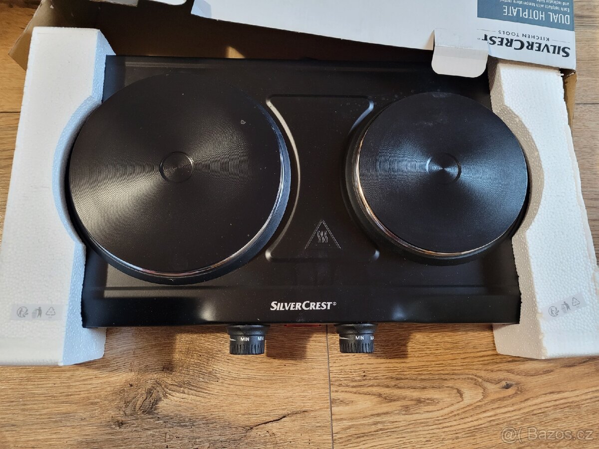 Dvouplotýnkový vařič nový nepoužitý