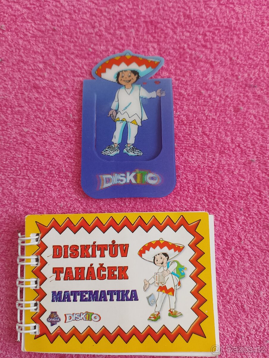 Diskíto záložka a taháček