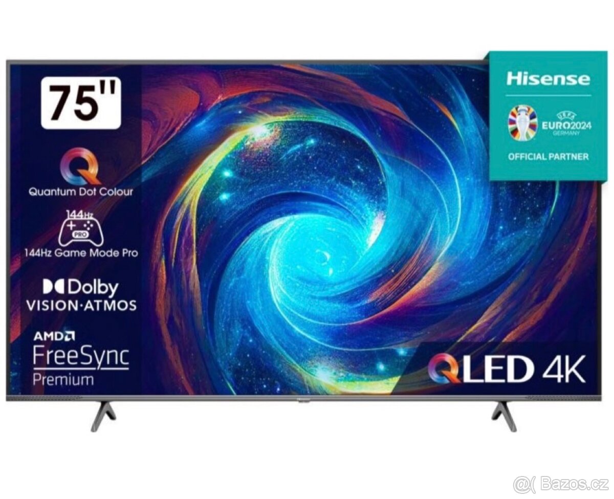 Prodám TV Hisense 75E7KQ Pro - na opravu