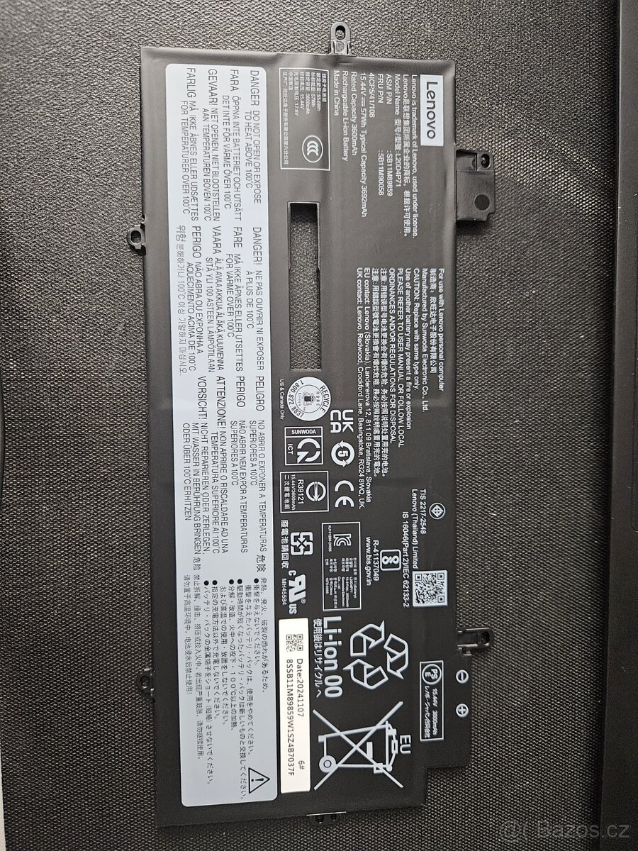 Lenovo thinkpad náhradní díly