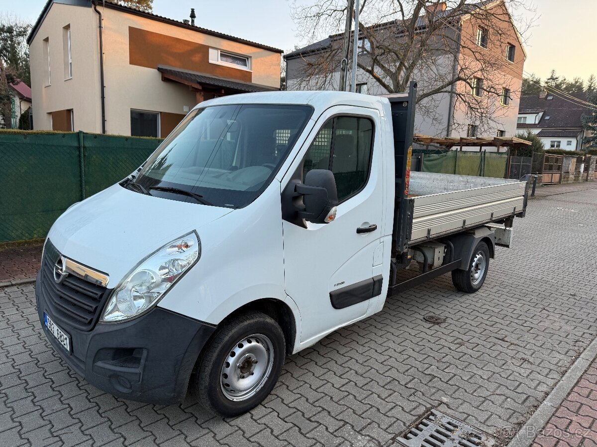 Opel Movano 2.3CDTi 92kw 2014/sklápěč/klima/DPH