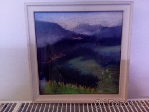 M. Pajasová: Krajina, pastel