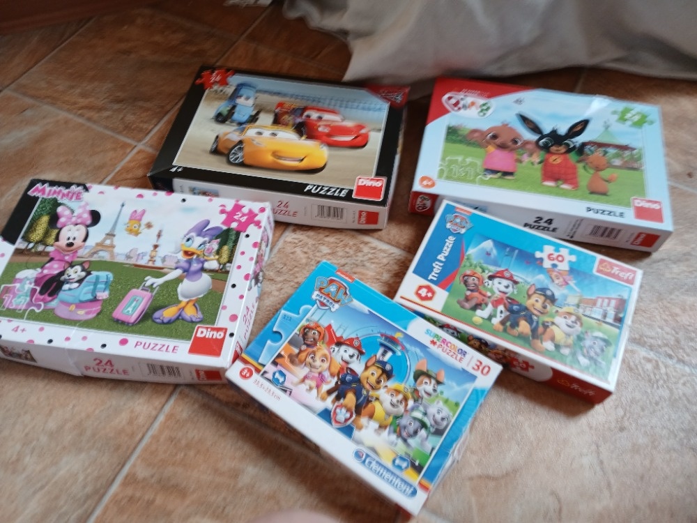 Dětská puzzle 3-4 roky