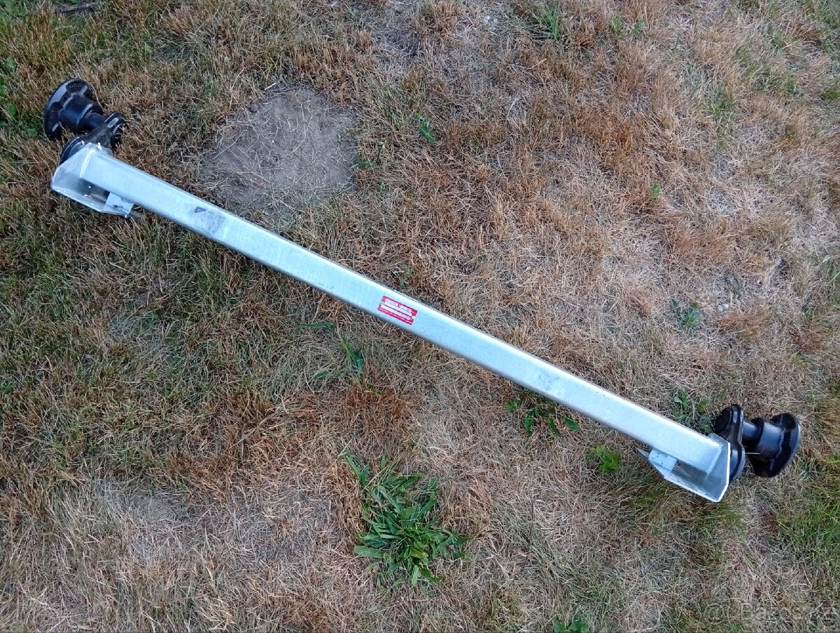 Náprava na přívěsný vozík nebrzděná