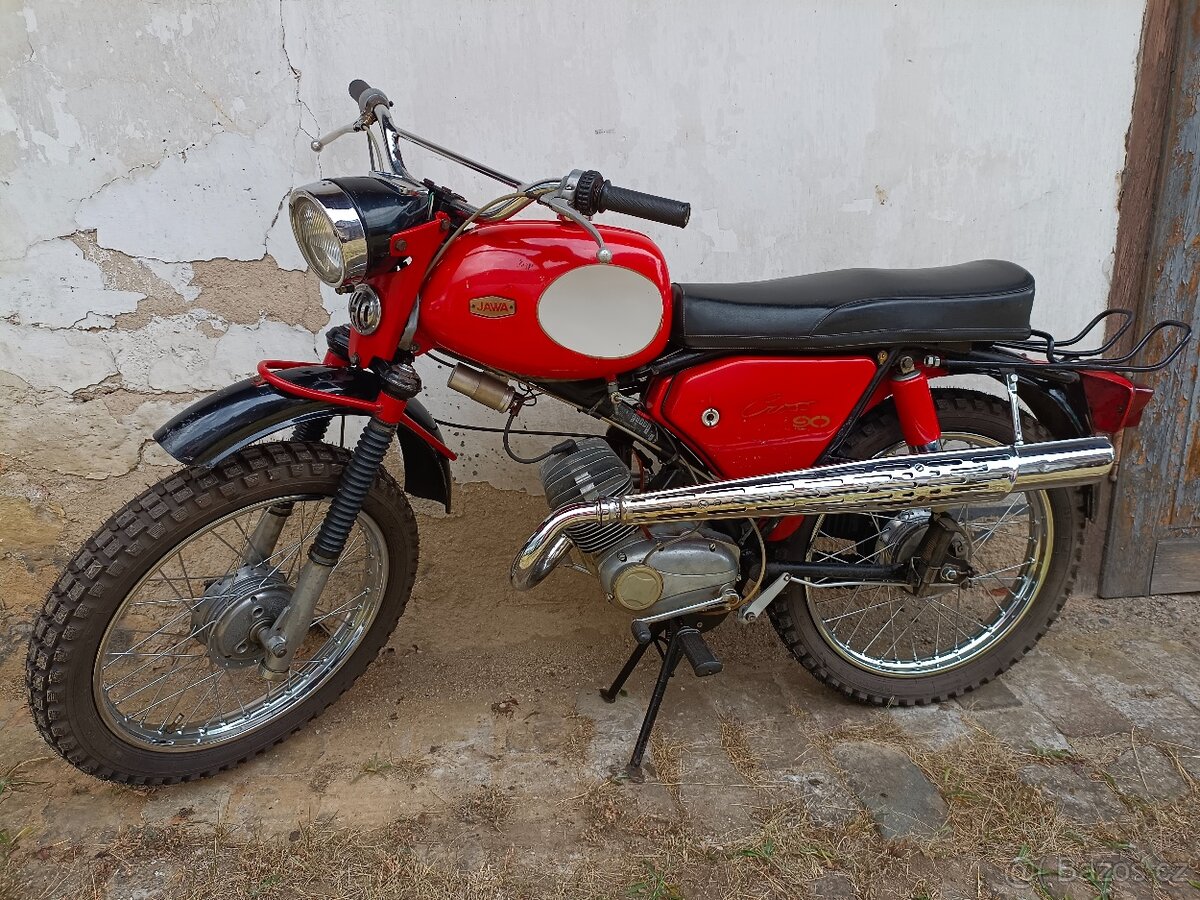 motocykl Jawa 90 ccm Cross