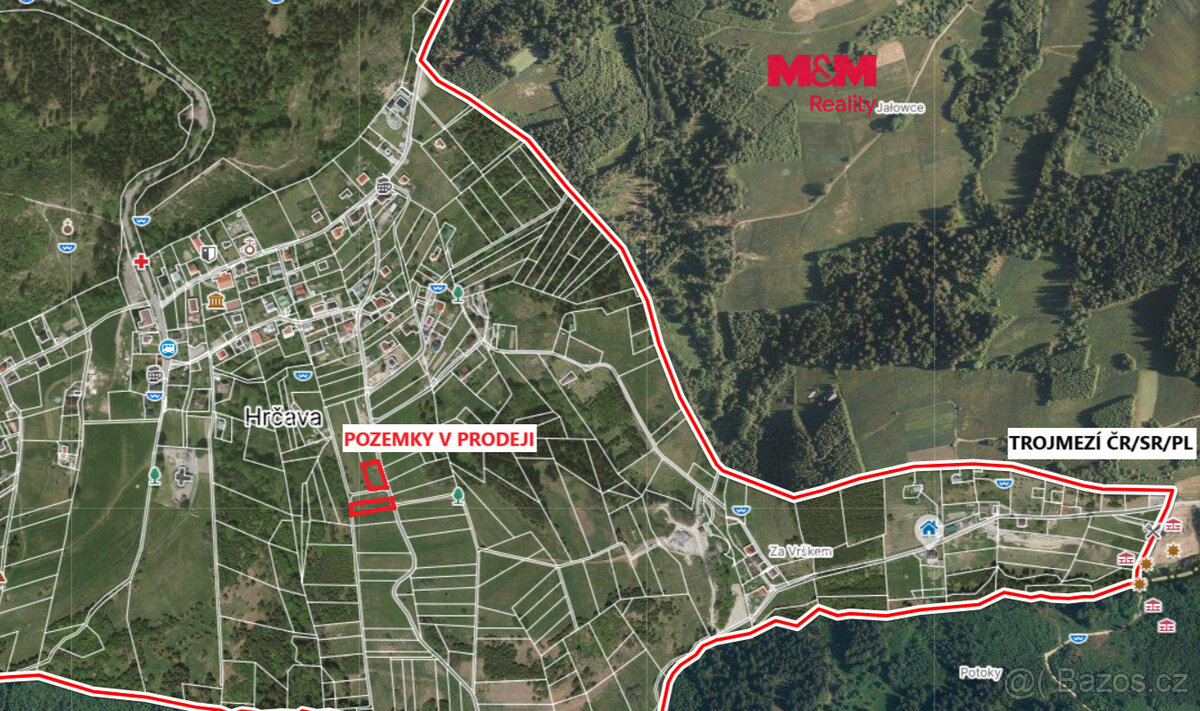 Prodej pozemku, 1463 m², Místek, Frýdek