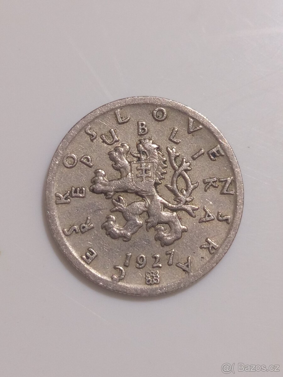 Mince 50 haléřů vzácná