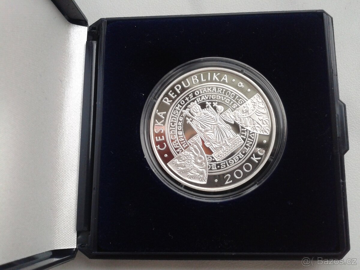České Budějovice 200 Kč proof