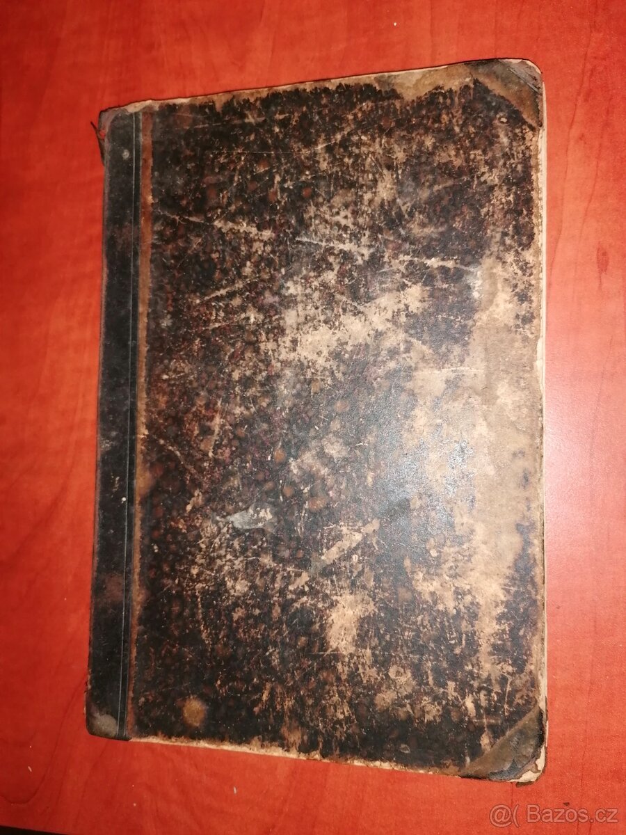 Historický atlas, stará kniha.