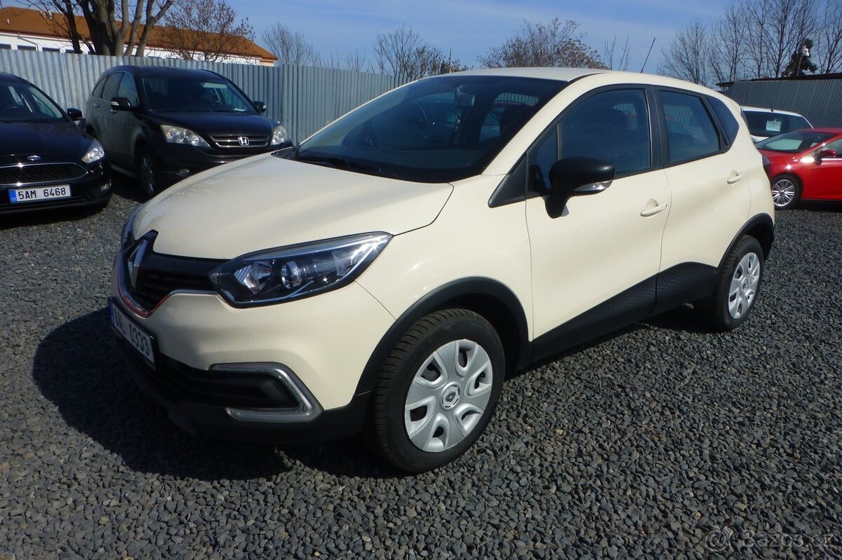 Renault Captur 0.9TCe,66kw,2017,96000km,ČR,1.majitel