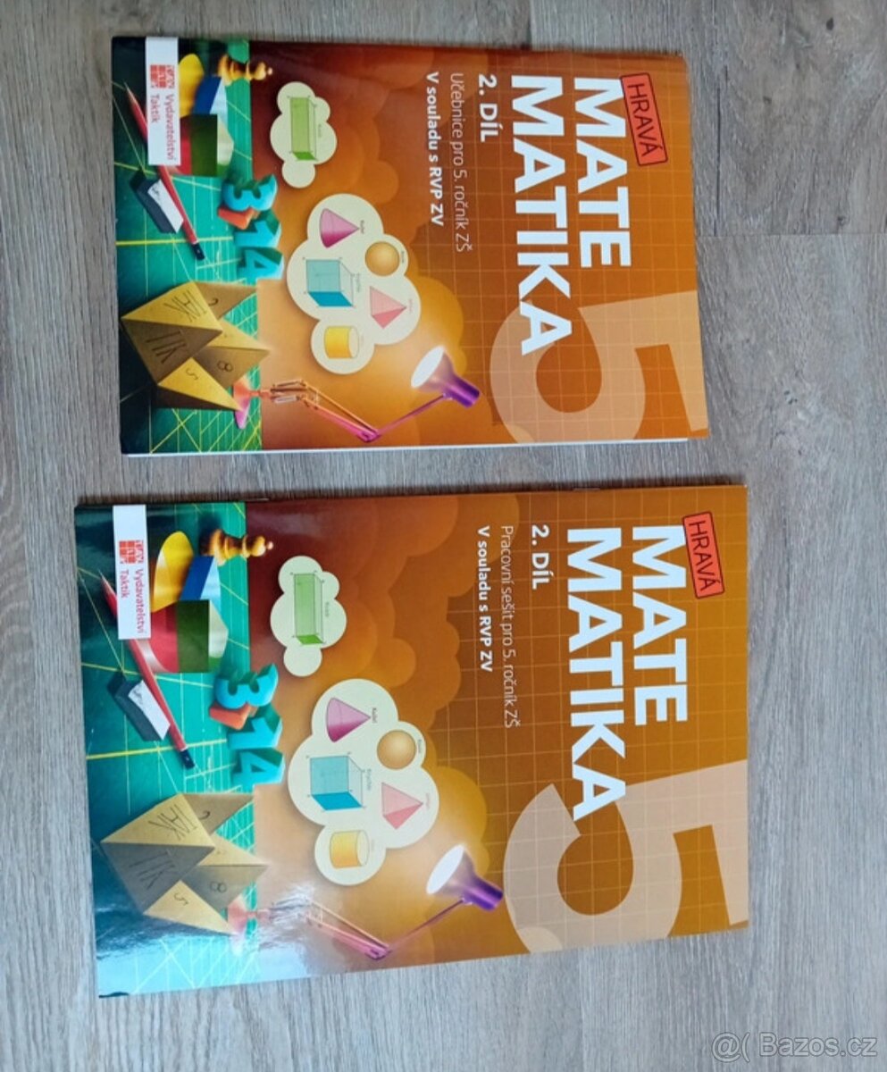 Matematika pro 5. ročník 2. díl (učebnice+pracovní sešit)