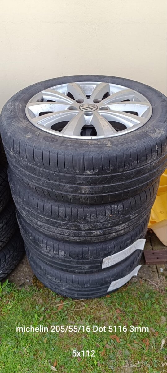 Kola alu VW 205/55-16